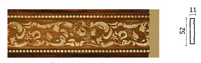 156-1084 Молдинг 52х11х2400мм (40шт)