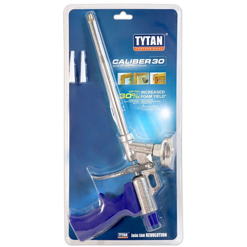 Пистолет для монтаж. пены ТИТАН Professional Caliber 30 Gun (блистер)