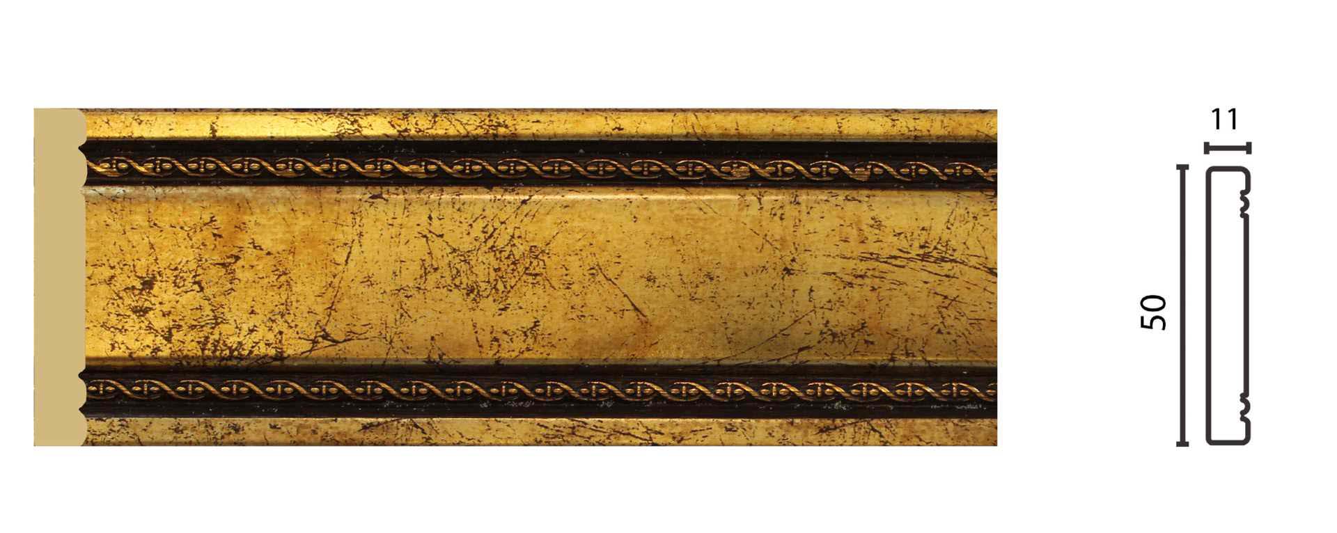 Молдинг (3М5-4) (20шт.) 50*11*2400