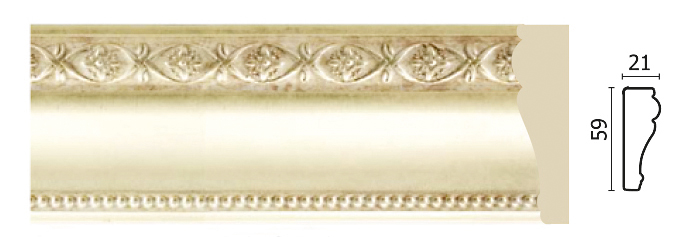 161-937 Молдинг ( 60х20х2400 мм)