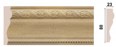 Молдинг (1М8-5В) (20шт.) 80*23*2400