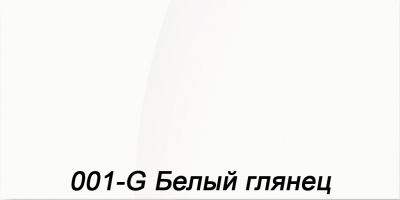 Внутренний угол для плинтуса 55 мм "Деконика" 001-G Белый глянцевый
