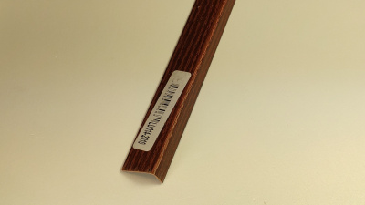20х10 mm LU014-2010  Каштан  Угол текстур. арочный